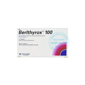 Thuốc Berlthyrox 100 điều trị bệnh suy tuyến giáp