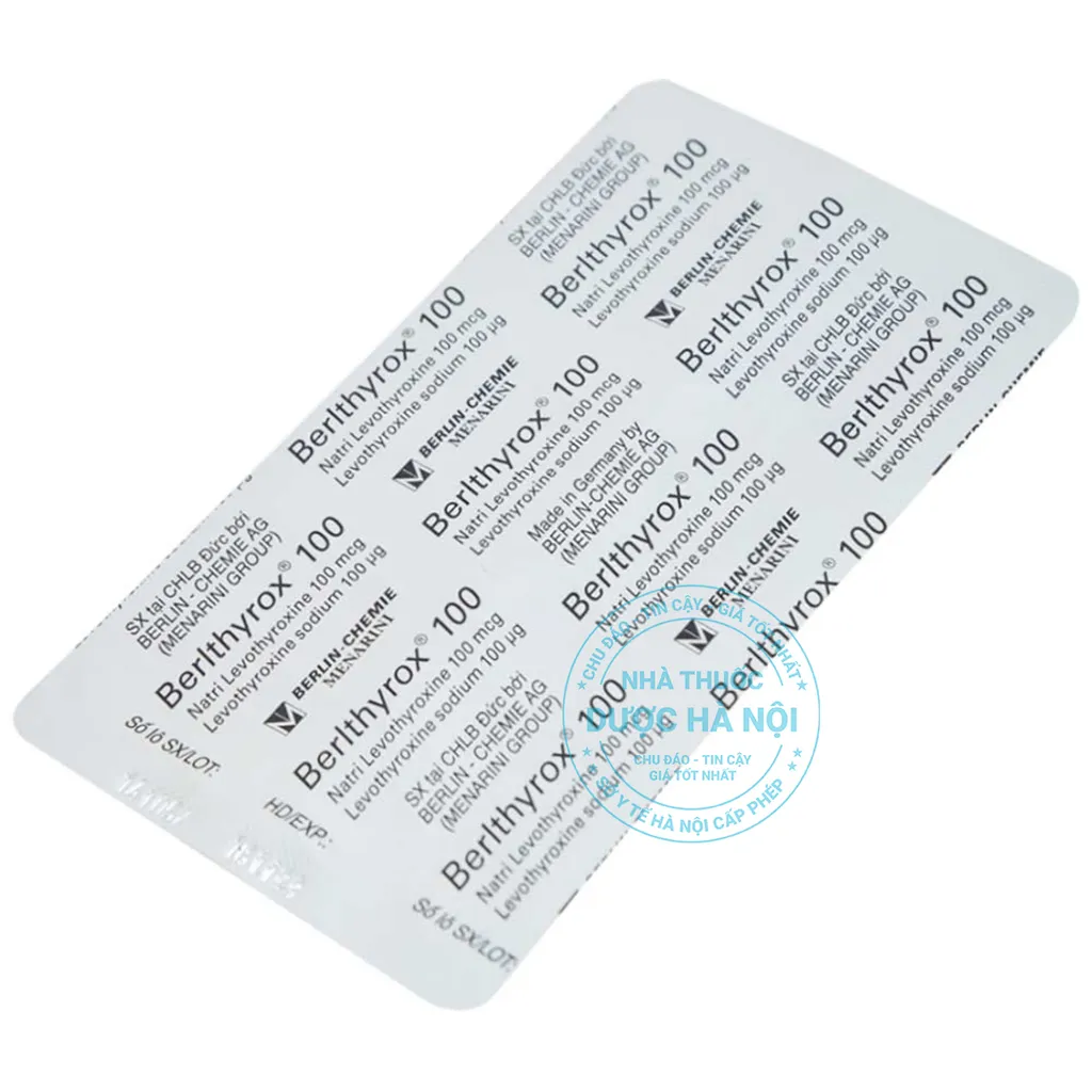 Thuốc Berlthyrox 100