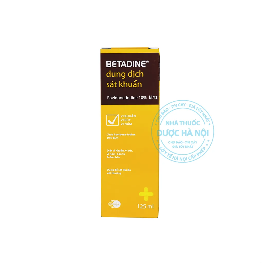 Dung dịch sát khuẩn Betadine