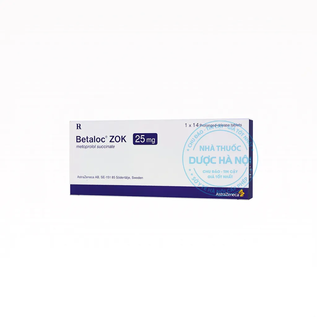 Thuốc Betaloc ZOK 25mg
