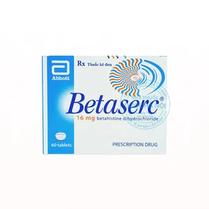 Thuốc Betaserc 16mg điều trị các chứng rối loạn tiền đỉnh
