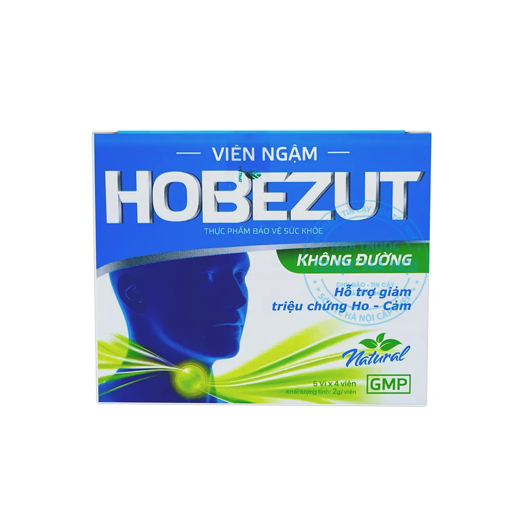 Viên ngậm Hobezut không đường