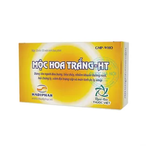 Thuốc Mộc hoa trắng - HT điều trị tiêu chảy và nhiễm khuẩn tiêu hoá