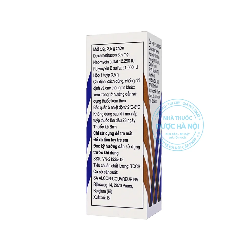 Thuốc mỡ tra mắt Maxitrol