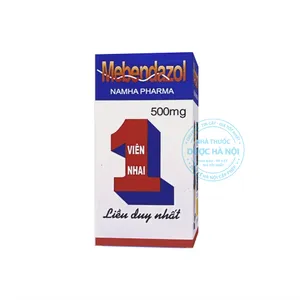 Thuốc tẩy giun Mebendazol quả núi điều trị các loại giun tròn