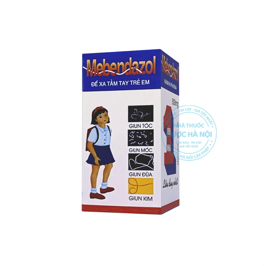 Thuốc tẩy giun Mebendazol quả núi