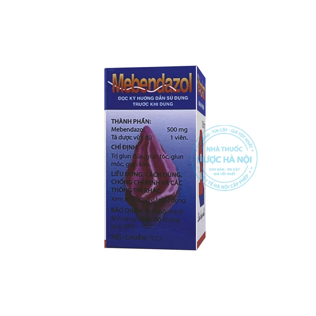 Thuốc tẩy giun Mebendazol quả núi