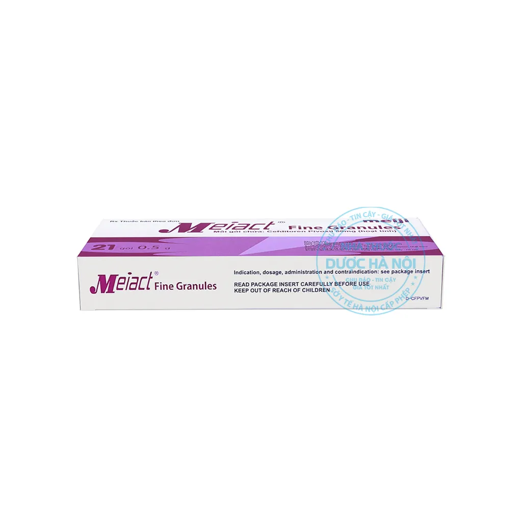 Thuốc kháng sinh Meiact 50mg