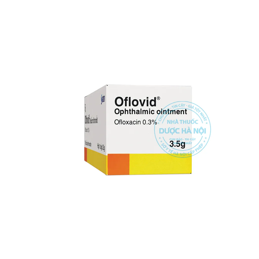 Thuốc mỡ Oflovid Ophthalmic Ointment Santen