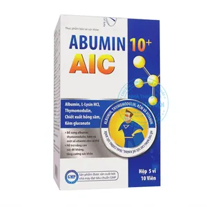 Viên uống Abumin AIC cung cấp dinh dưỡng cho cơ thể suy nhược