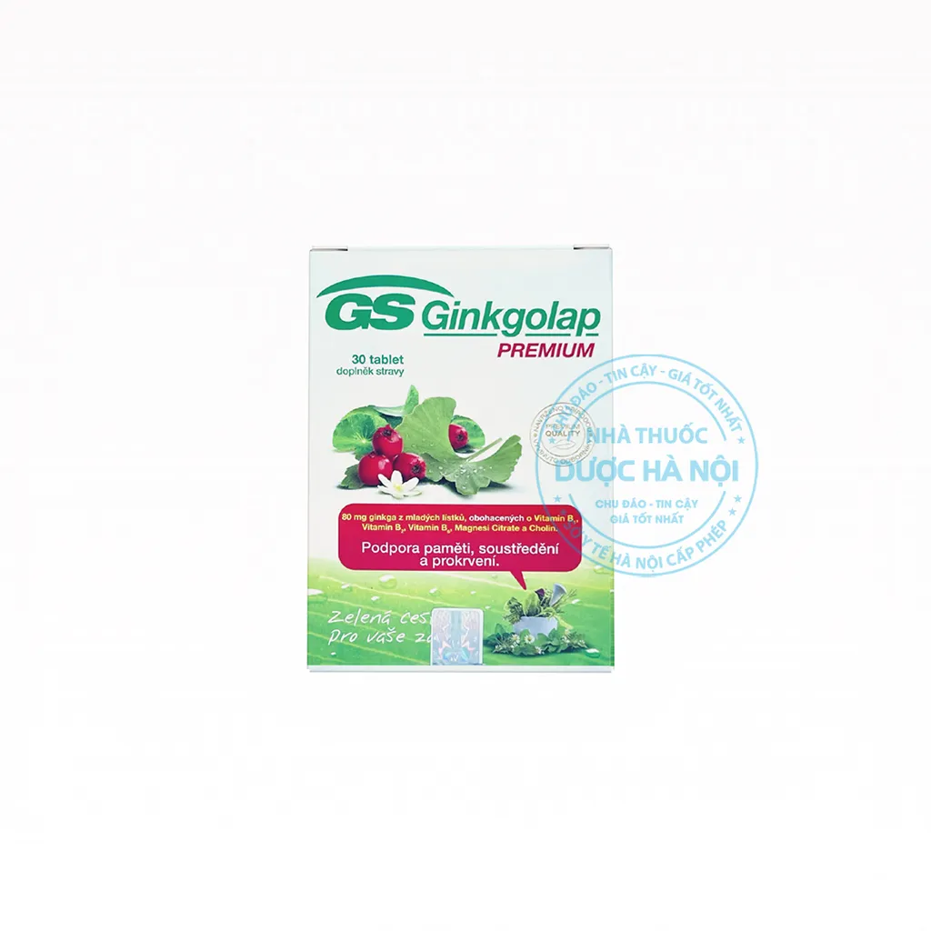 Viên uống GS ginkgolap premium