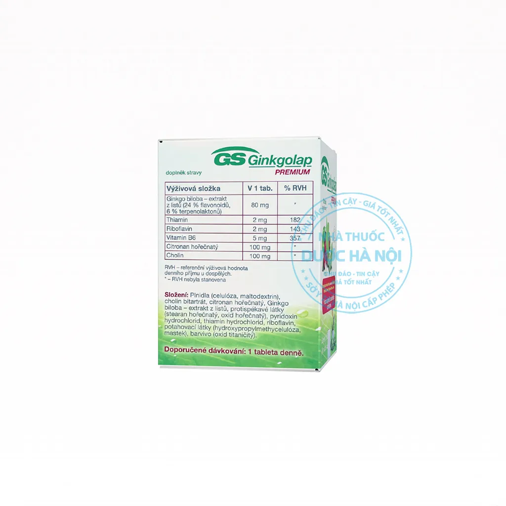 Viên uống GS ginkgolap premium