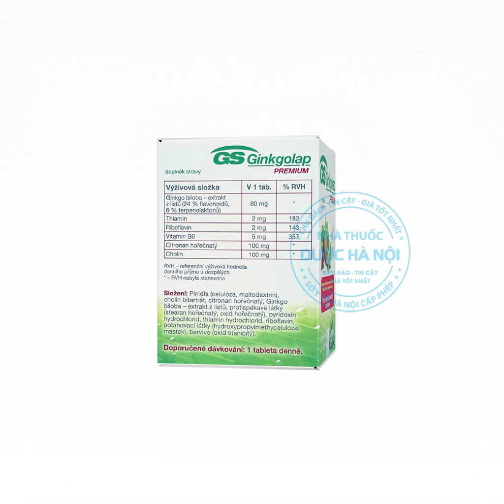 Viên uống GS ginkgolap premium