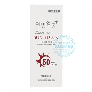 Kem chống nắng sun Block bảo vệ làn da khỏi ánh nắng mặt trời