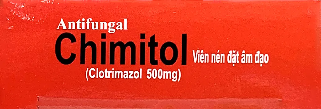 Viên nén đặt âm đạo Chimitol