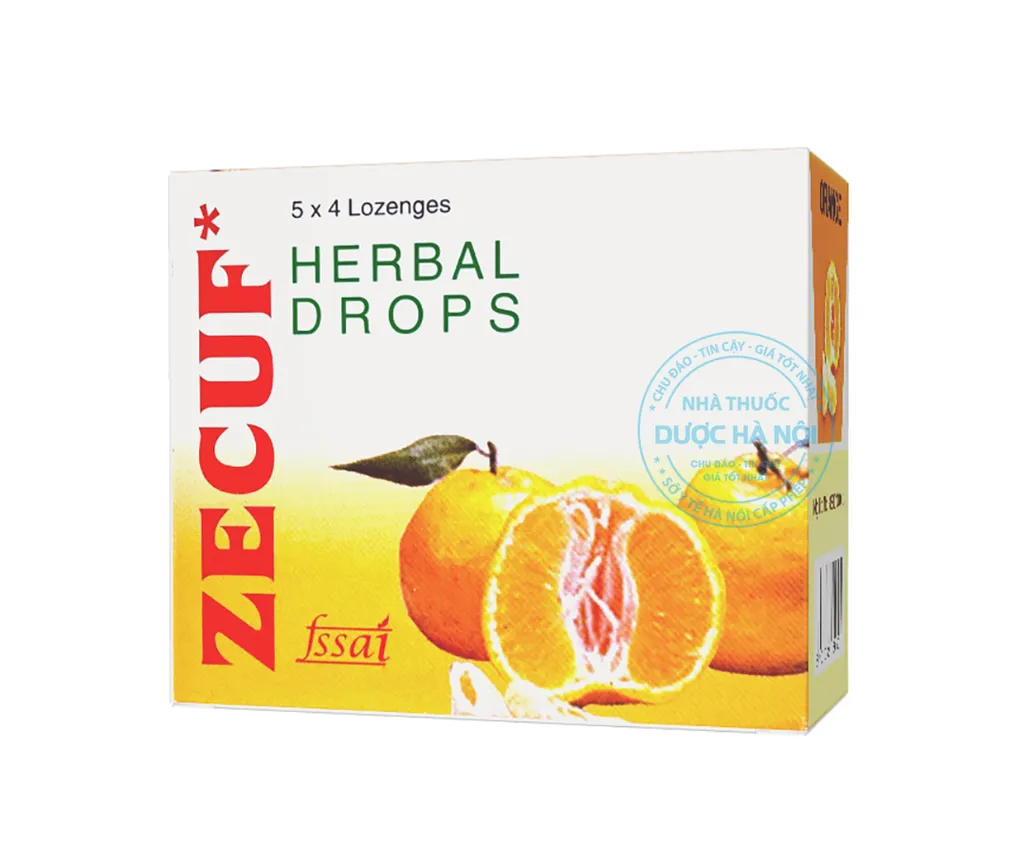 Viên ngậm Zecuf Herbal Drops