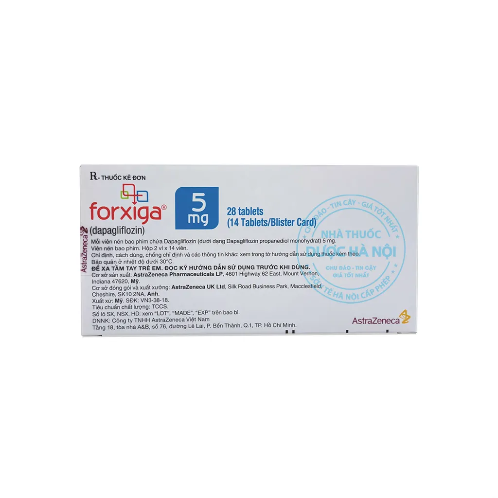 Thuốc Forxiga 5mg