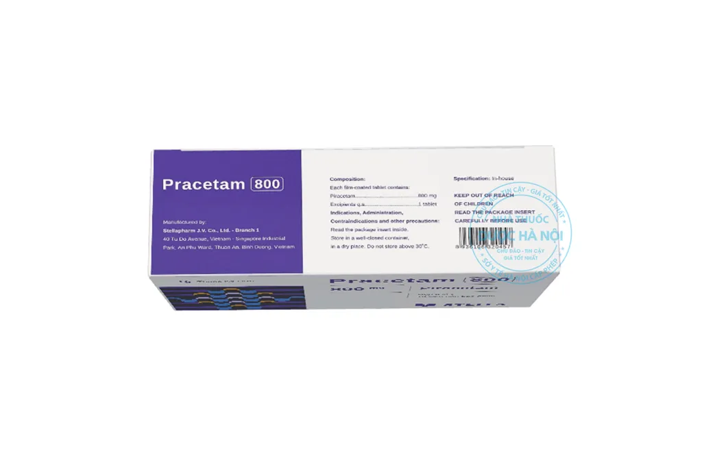 Thuốc Pracetam 800 Stella