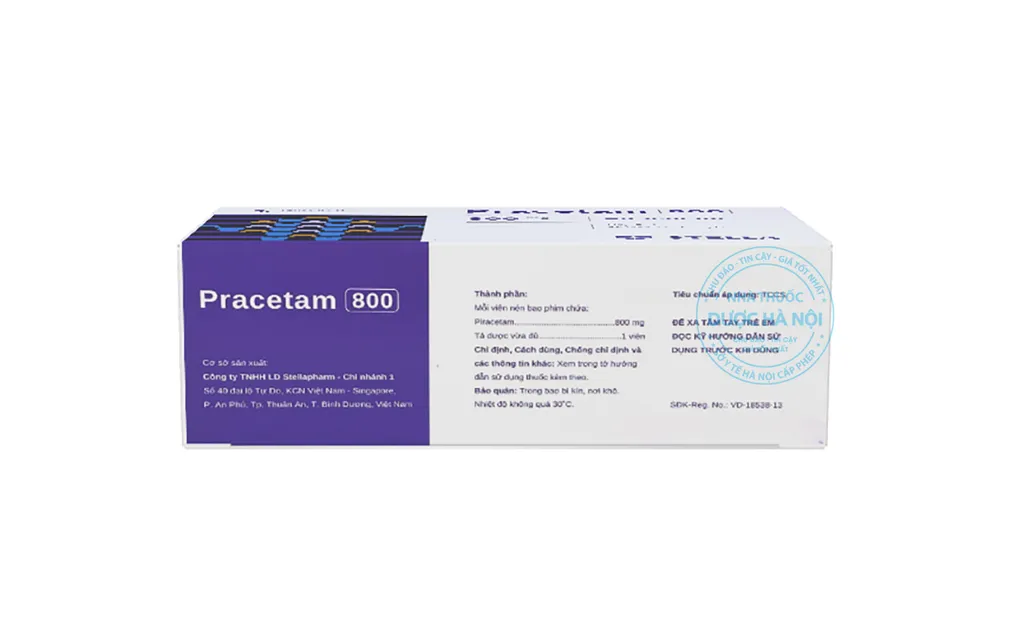 Thuốc Pracetam 800 Stella