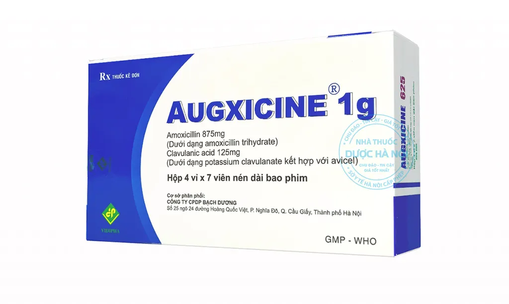 Thuốc Augxicine 1g