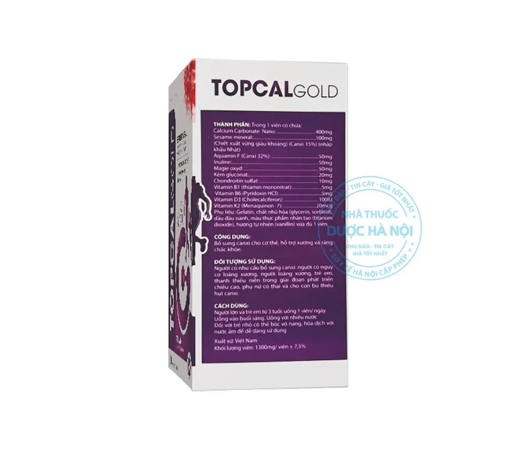 Viên uống Topcal gold