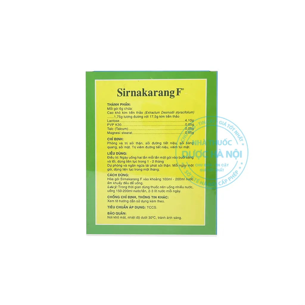 Sirnakarang F 6g Hadiphar