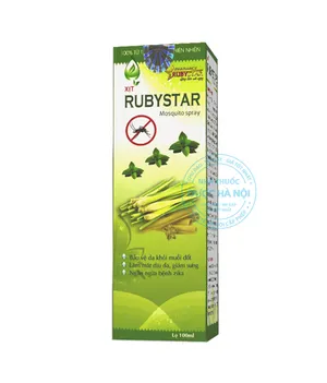 Xịt muỗi Rubystar bảo vệ sức khoẻ cả gia đình