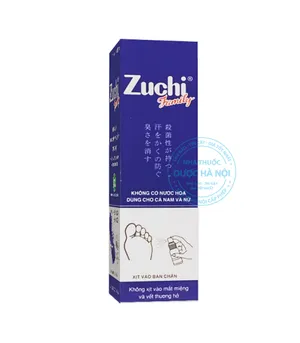 Zuchi xịt giầy hỗ trợ khử mùi hôi ở chân hiệu quả