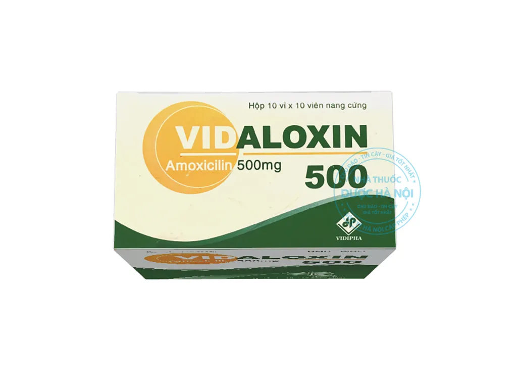 Thuốc Amoxicillin vidipha 500mg