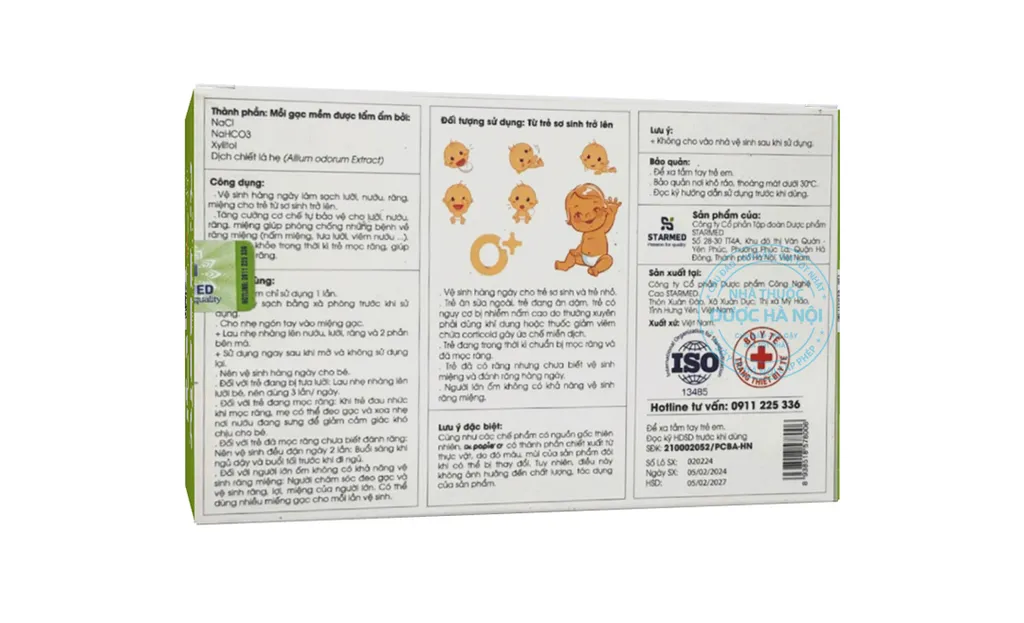 Gạc răng miệng Dr. Papie