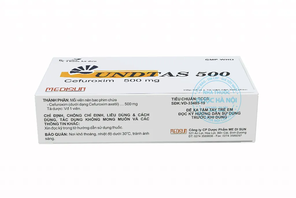 Thuốc Undtas 500