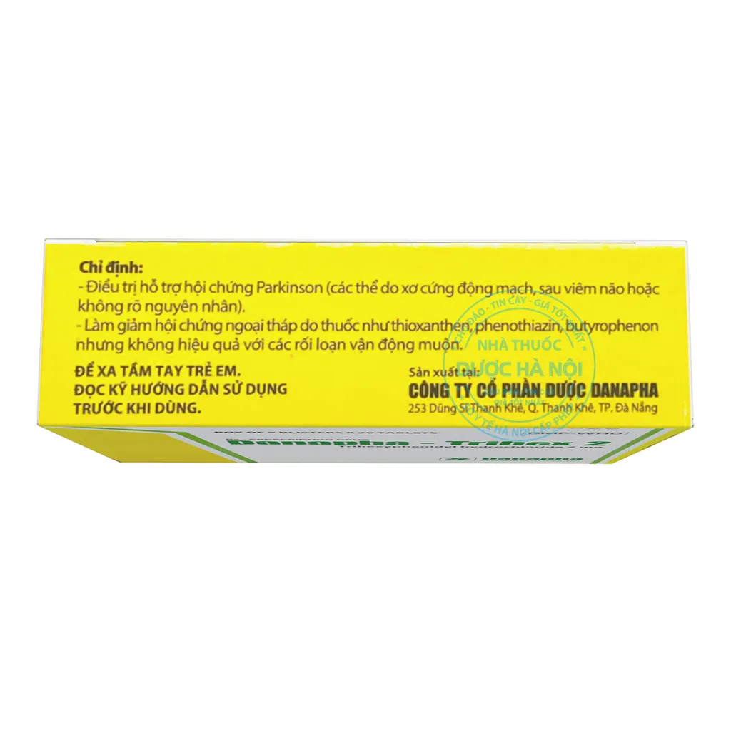 Thuốc Danapha Trihex 2mg