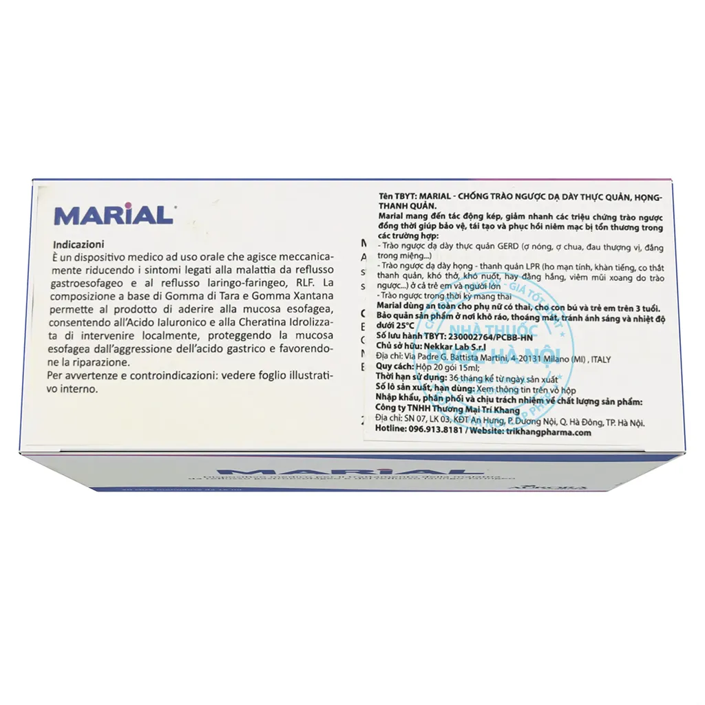 Hỗn dịch uống Marial Gel