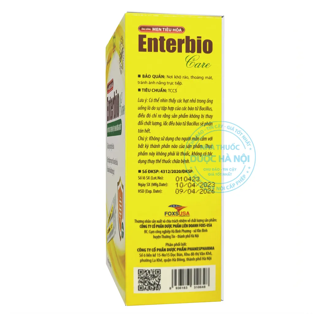 Men tiêu hóa Enterbio Care