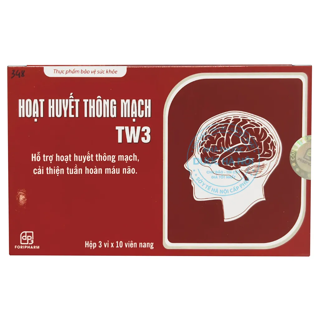 Viên uống Hoạt Huyết Thông Mạch TW3