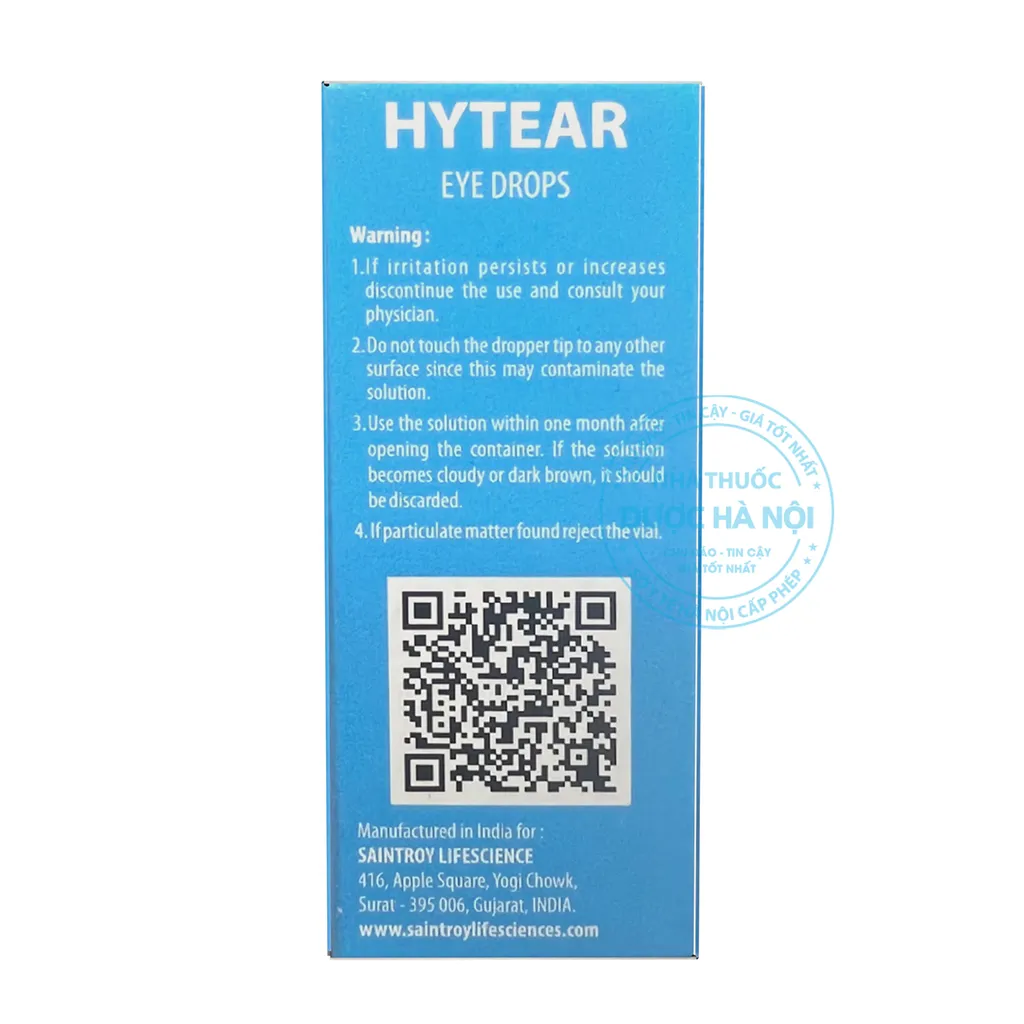 Thuốc nhỏ mắt Hytear 5ml