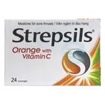 Viên ngậm Strepsils Orange
