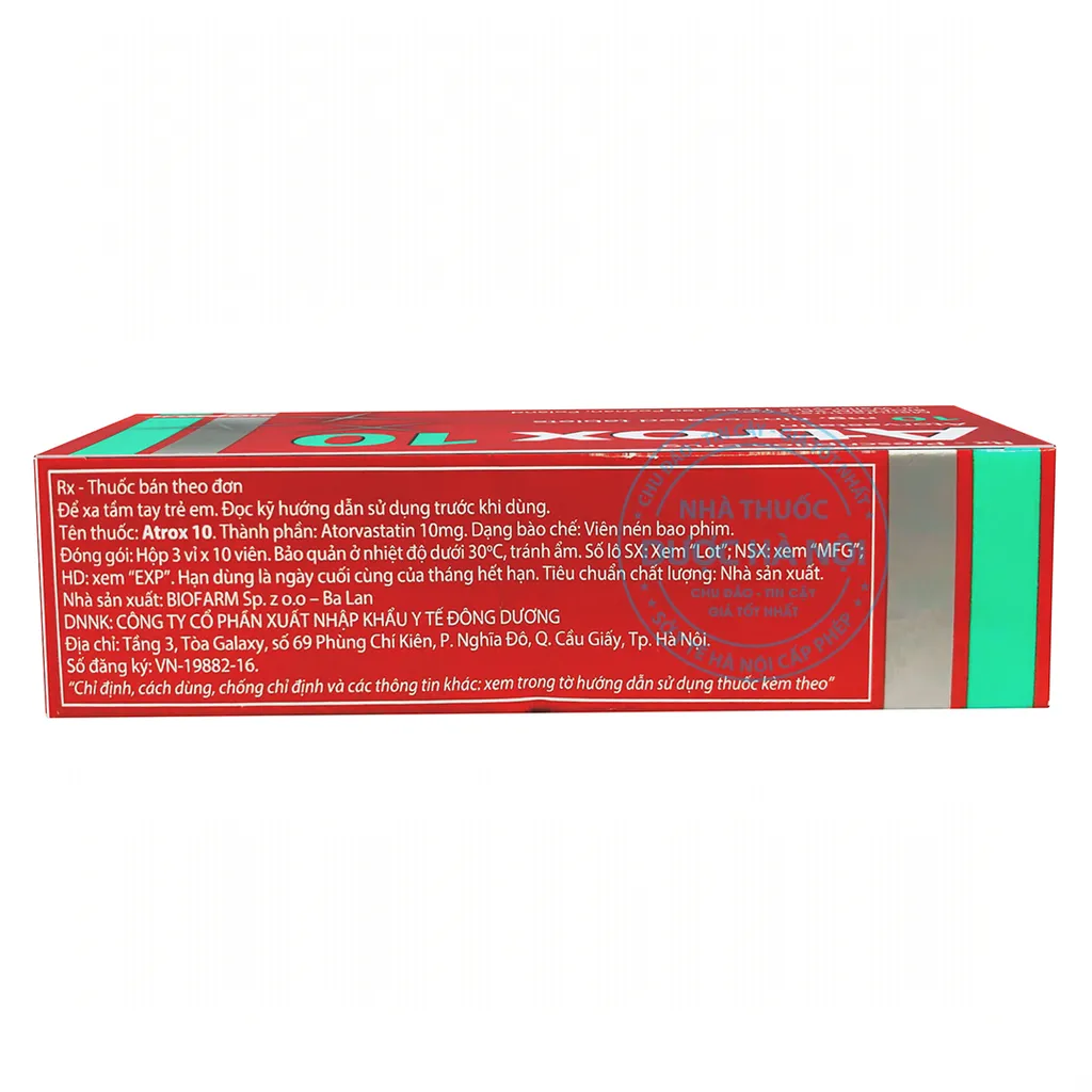 Thuốc Atrox 10mg