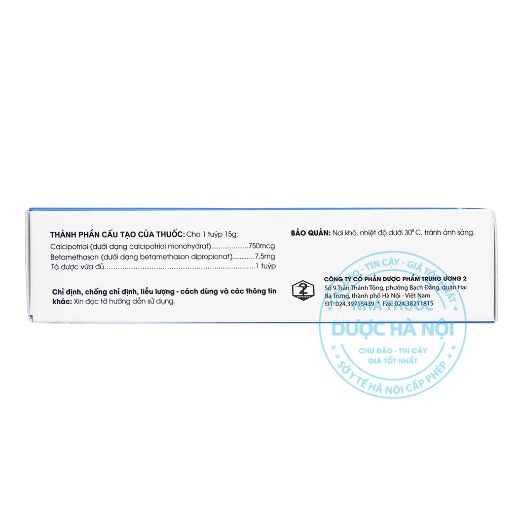 Thuốc mỡ bôi da Potriolac 15g