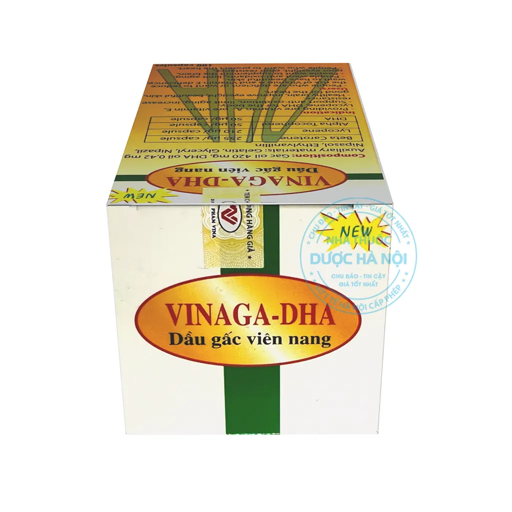 Viên nang dầu gấc Vinaga DHA