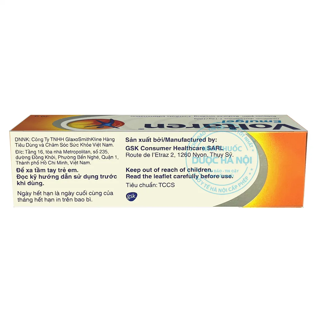 Gel bôi Voltaren Tupe 20gram