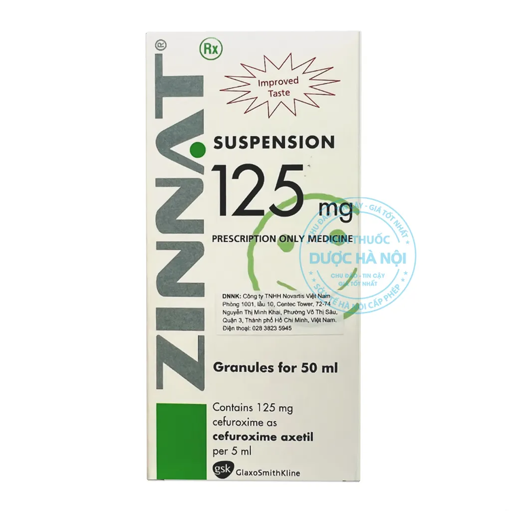 Thuốc Zinnat 125mg