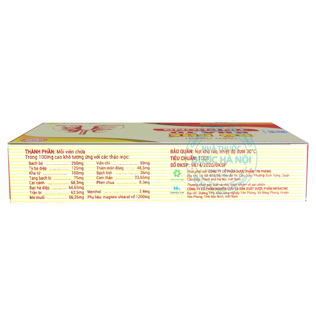 Bổ Phế Kha Tử TP