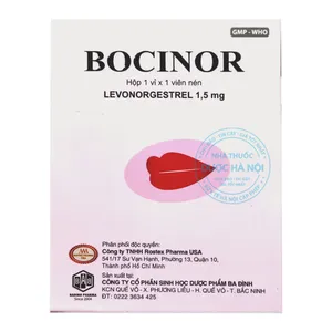 Thuốc tránh thai Bocinor hiệu quả và an toàn trong 72h
