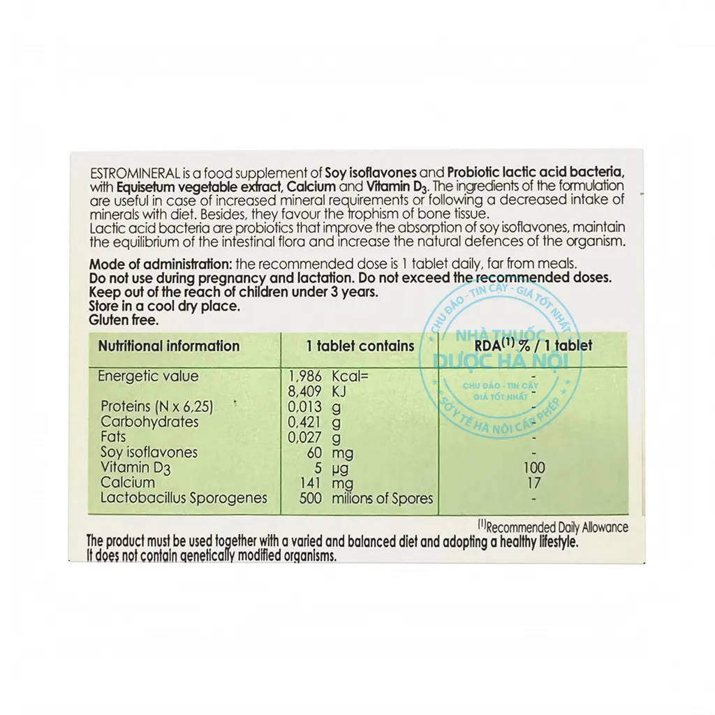 Viên uống Estromineral Meda