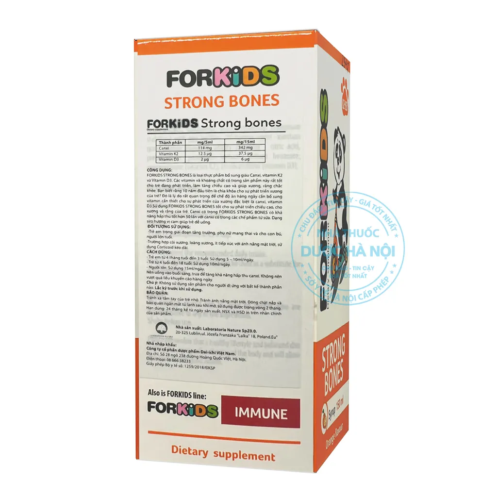 Siro Forkids Strong Bones