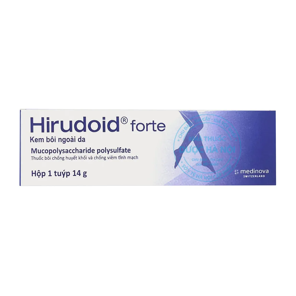 Kem bôi ngoài da Hirudoid Forte
