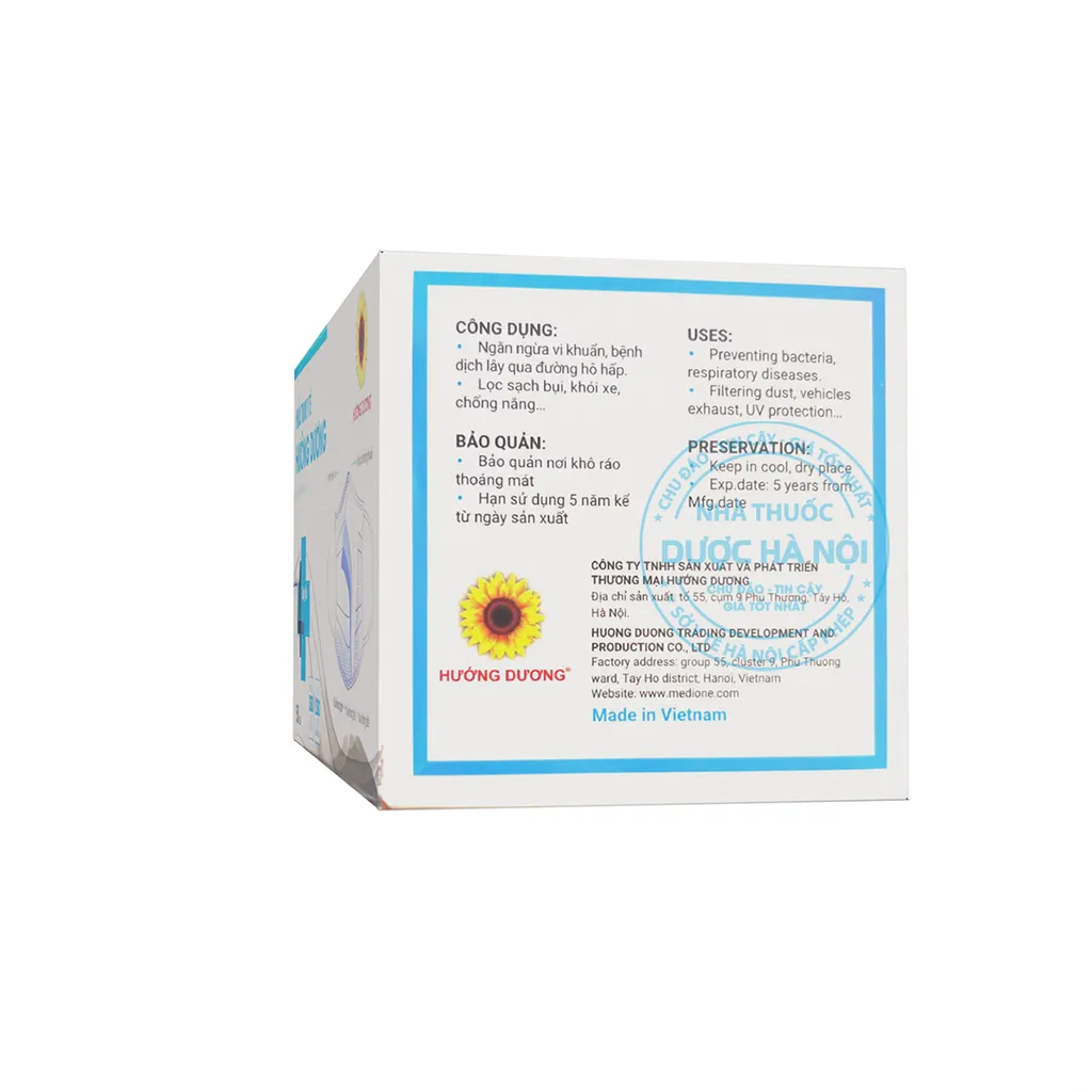 Khẩu Trang Y Tế Trường Dương 4 Lớp