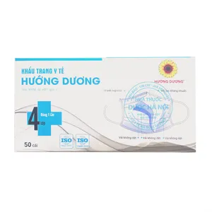 Khẩu Trang Y Tế Hướng Dương 4 Lớp bảo vệ toàn diện cho sức khỏe người dùng