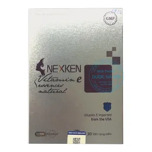 Viên uống Nexken Vitamin E bổ sung Vitamin E tốt cho da